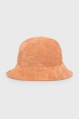 Бавовняний капелюх Vans колір помаранчевий з бавовни
