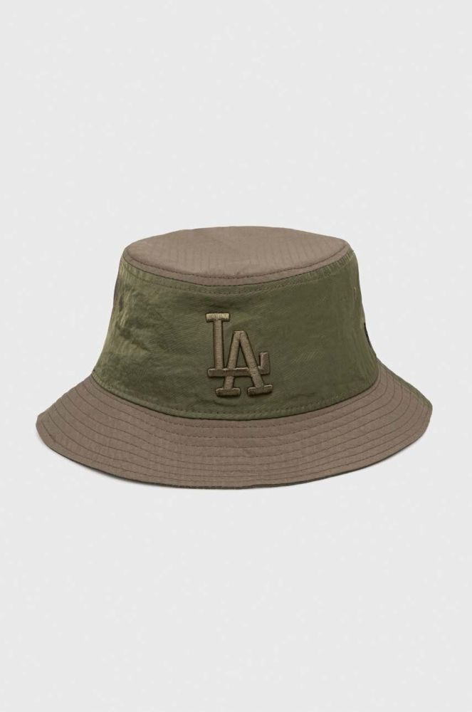 Капелюх New Era колір зелений LOS ANGELES DODGERS