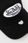 Кепка Von Dutch колір чорний з аплікацією (3269600)