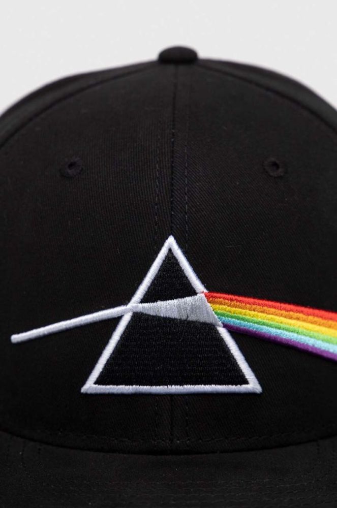 Бавовняна бейсболка American Needle Pink Floyd колір чорний з аплікацією (3246067) фото 2