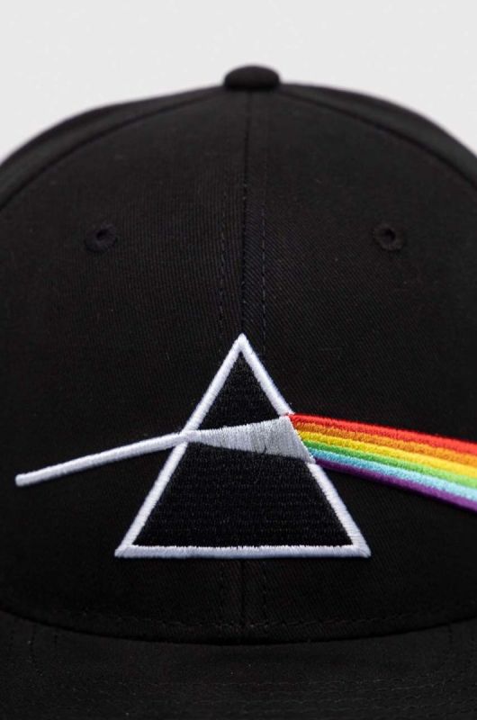 Бавовняна бейсболка American Needle Pink Floyd колір чорний з аплікацією (3246067) фото 2