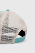 Кепка American Needle David Bowie колір бірюзовий з аплікацією