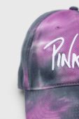 Бавовняна бейсболка American Needle Pink Floyd колір фіолетовий візерунок