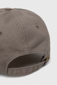 Бавовняна бейсболка American Needle Austin Moto колір сірий з аплікацією