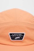 Кепка Vans колір помаранчевий з аплікацією