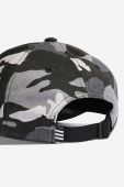 Бавовняна бейсболка adidas Originals Camo Baseball Cap колір сірий візерунок IB9195-grey