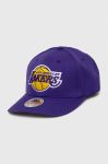 Кепка з домішкою вовни Mitchell&Ness Los Angeles Lakers колір фіолетовий з аплікацією (3287308)