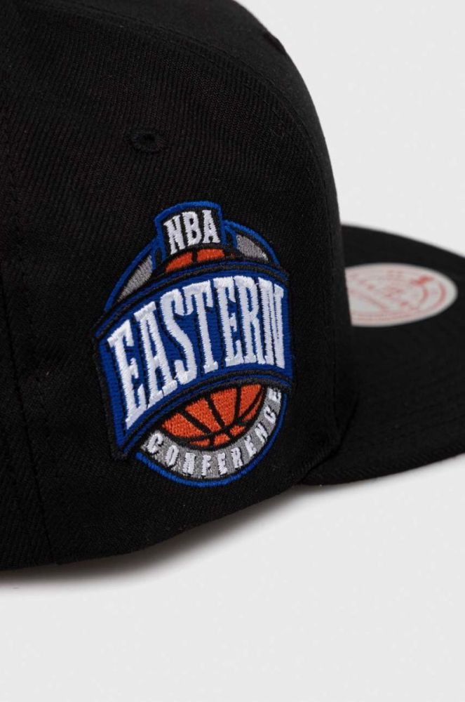 Кепка Mitchell&Ness Brooklyn Nets колір чорний з аплікацією фото 2