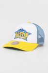 Кепка Mitchell&Ness Denver Nuggets колір білий з принтом