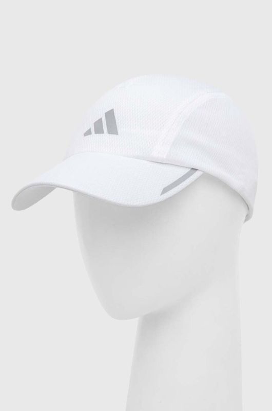 Кепка adidas Performance колір білий з принтом (3439934)