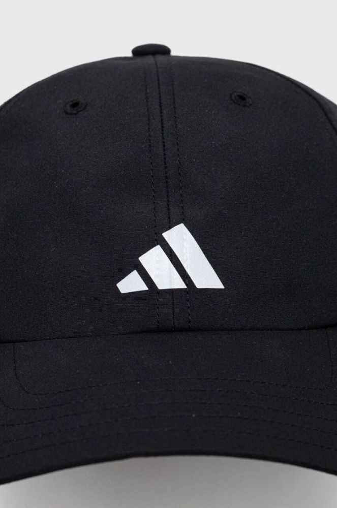 Кепка adidas Performance Running Essentials колір чорний з принтом фото 2