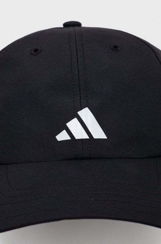 Кепка adidas Performance Running Essentials колір чорний з принтом фото 2