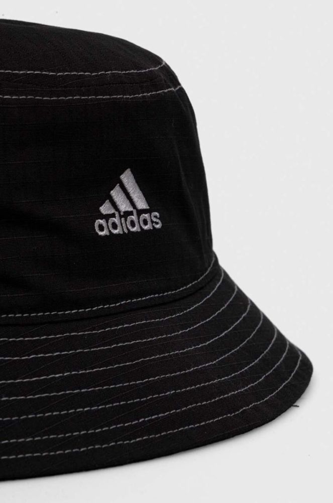 Капелюх adidas Performance колір чорний фото 2