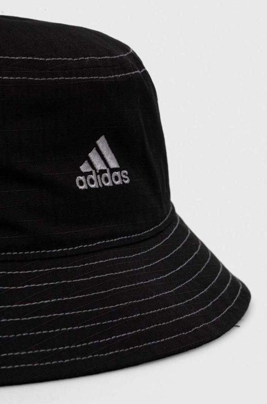 Капелюх adidas Performance колір чорний фото 2