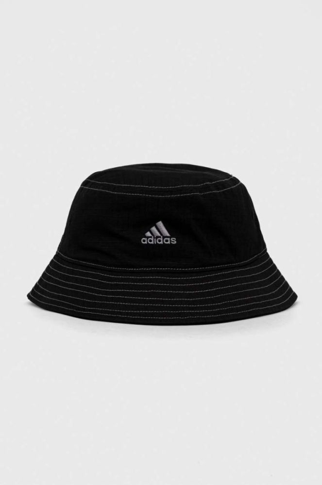 Капелюх adidas Performance колір чорний фото 3