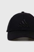 Кепка adidas Performance колір чорний з аплікацією (3320239)