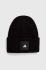 Шапка adidas Performance колір чорний з товстого трикотажу (3373871)