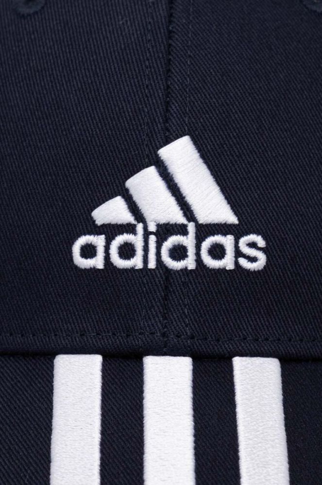 Кепка adidas Performance колір синій з аплікацією фото 2