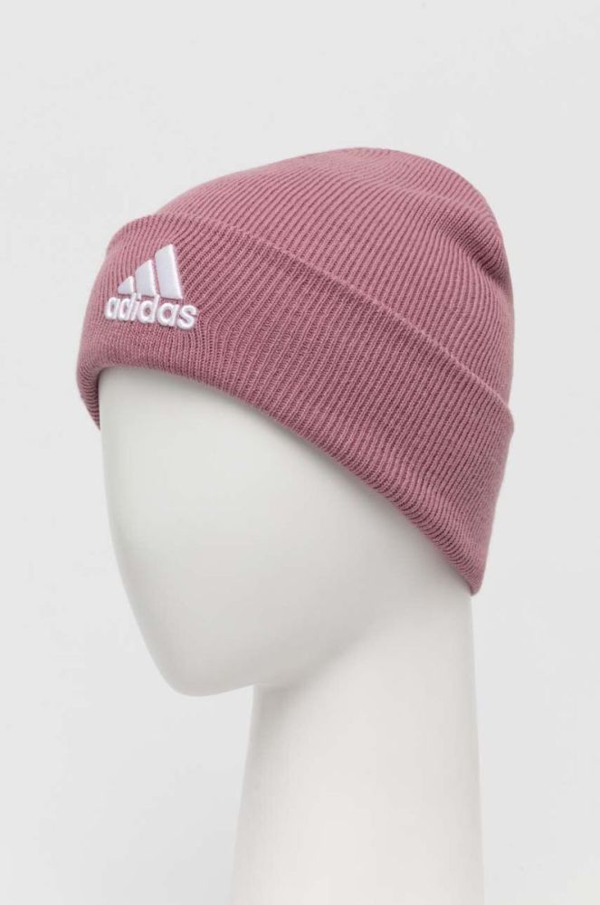 Шапка adidas Performance колір рожевий з товстого трикотажу (3373875) фото 2