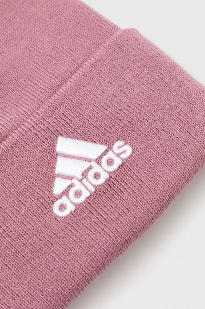 Шапка adidas Performance колір рожевий з товстого трикотажу (3373875) фото 3