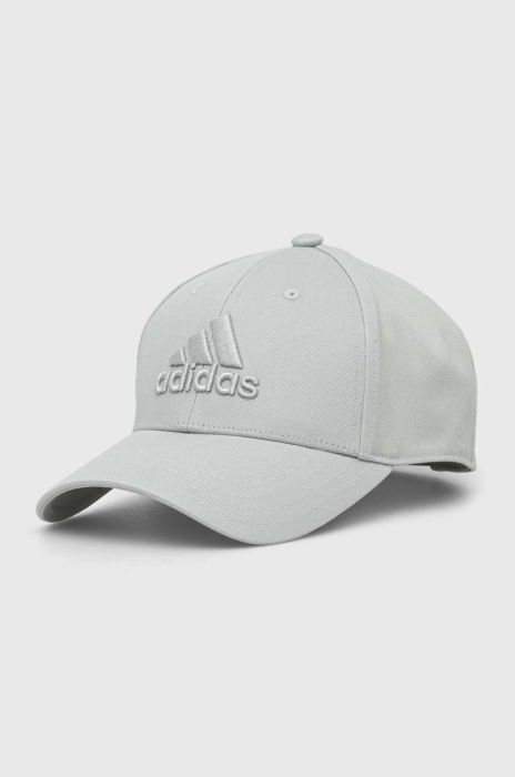 Кепка adidas Performance колір бірюзовий з аплікацією