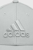 Кепка adidas Performance колір бірюзовий з аплікацією