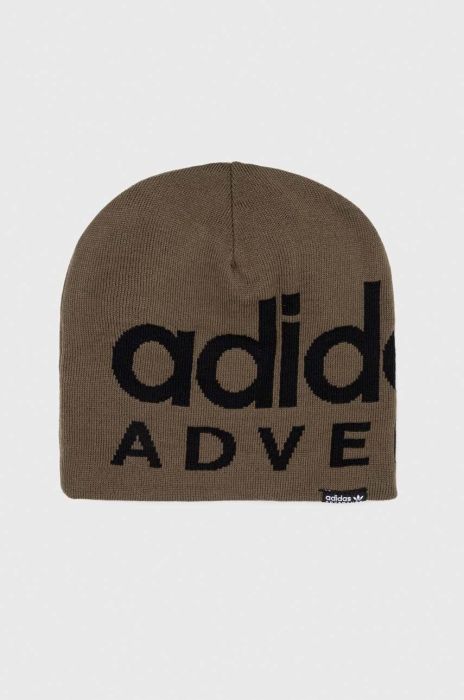 Шапка adidas Originals колір зелений