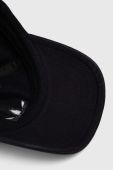 Бавовняна бейсболка adidas Originals колір чорний однотонна (3395509)