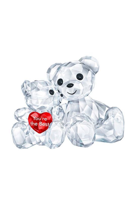 Декорація Swarovski Kris Bear - You're the Best колір прозорий