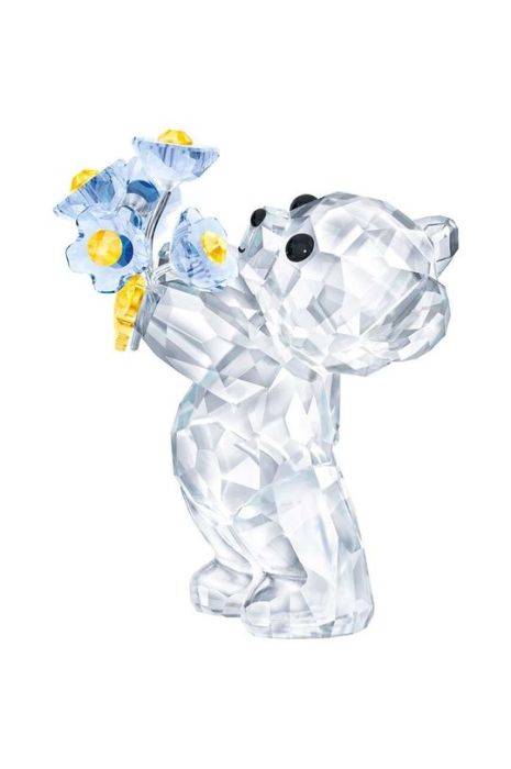 Декорація Swarovski Kris Bear - Forget-me-not колір прозорий