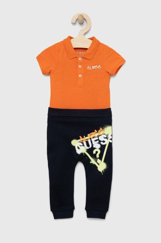 Комплект для немовлят Guess колір помаранчевий (2951025)