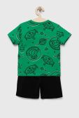 Дитячий бавовняний комплект OVS колір зелений