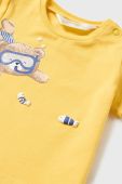 Дитячий купальний набір Mayoral Newborn колір жовтий