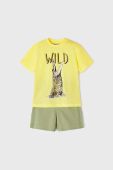 Дитячий бавовняний комплект Mayoral колір жовтий (2939634)