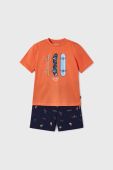 Дитячий бавовняний комплект Mayoral колір помаранчевий (2939699)