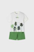 Дитячий бавовняний комплект Mayoral колір зелений (2939715)