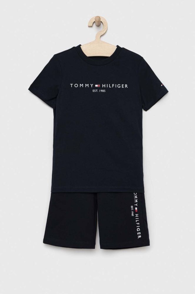 Дитячий бавовняний комплект Tommy Hilfiger колір синій (3098819)