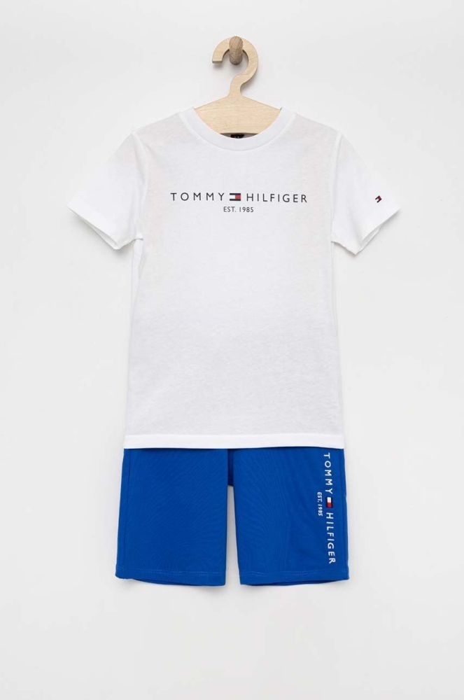 Дитячий бавовняний комплект Tommy Hilfiger колір синій (3098799)