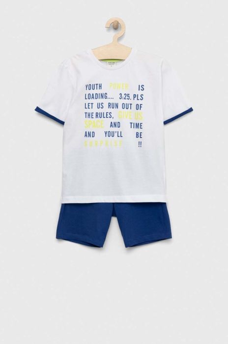 Дитячий бавовняний комплект Birba&Trybeyond колір блакитний (3112403)