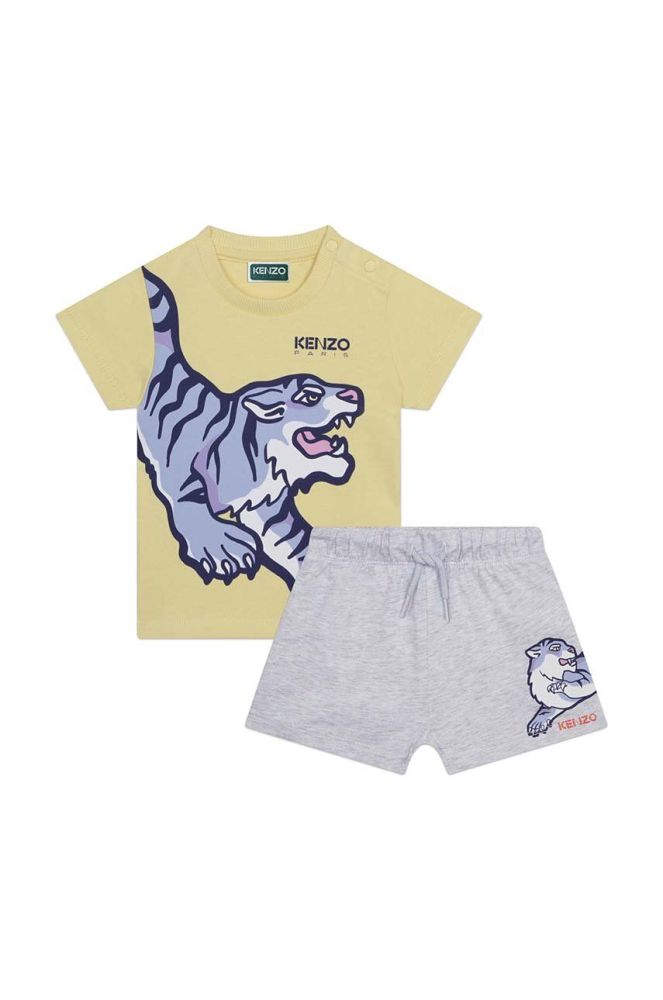 Дитячий комплект Kenzo Kids колір сірий (3073730)