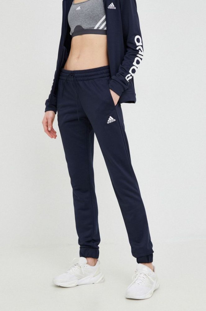 Спортивний костюм adidas жіночий колір синій (2933483) фото 4