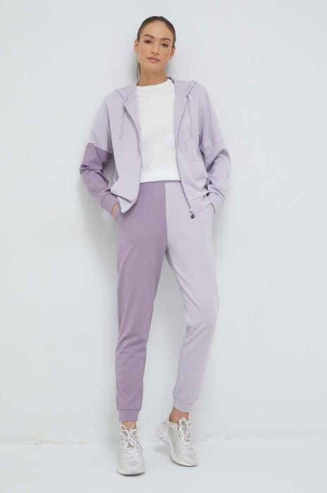 Спортивний костюм EA7 Emporio Armani жіночий колір фіолетовий (3122550)