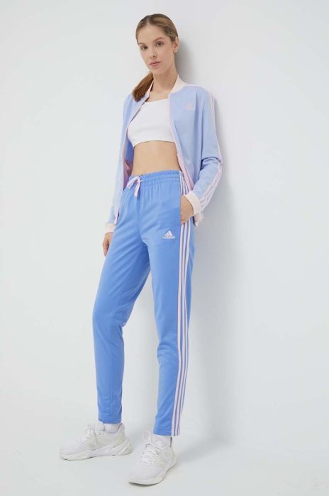 Спортивний костюм adidas жіночий колір блакитний (3306814)