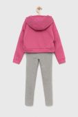 Дитячий спортивний костюм adidas G HOOD колір фіолетовий