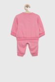 Дитячий спортивний костюм adidas I 3S CB FT JOG колір рожевий
