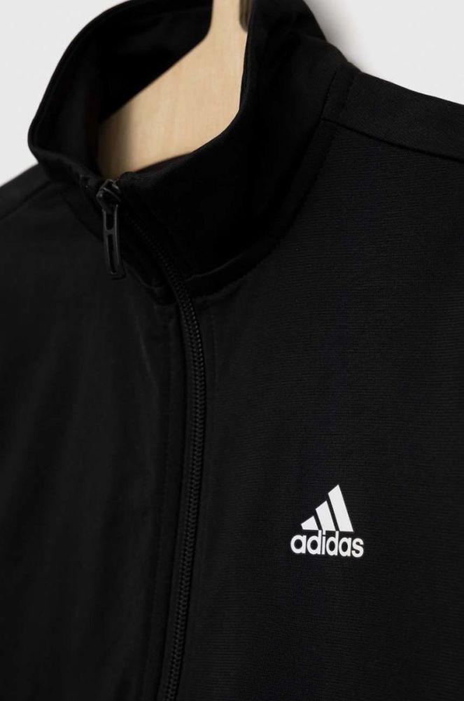 Дитячий спортивний костюм adidas G BL колір чорний фото 2