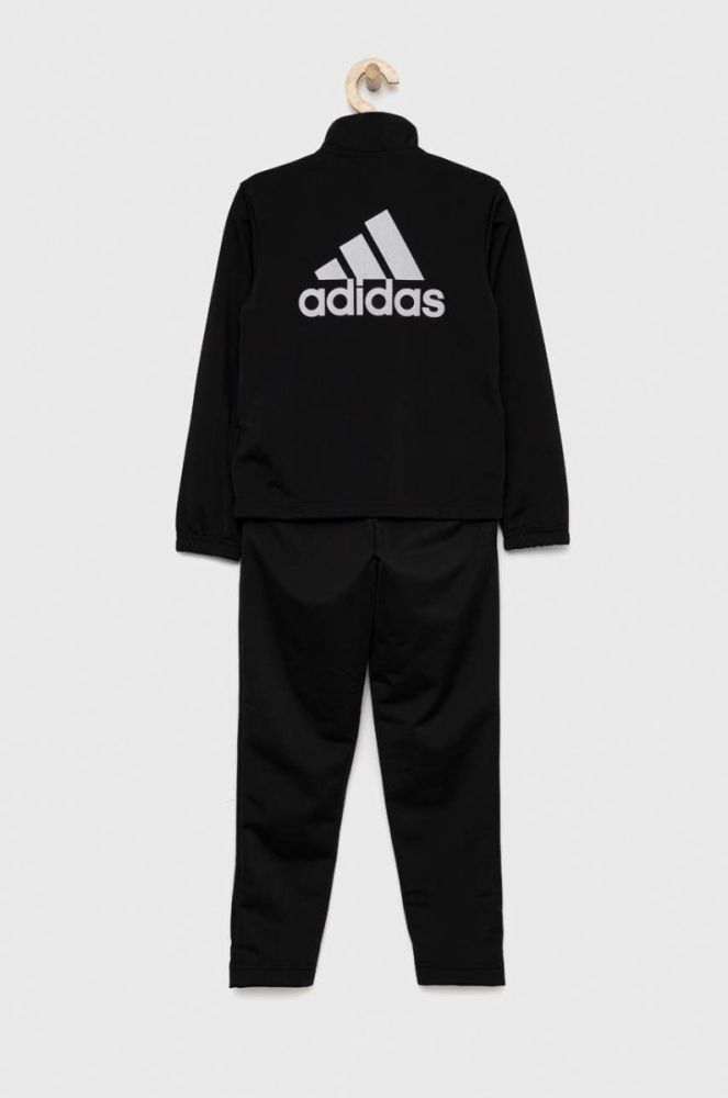 Дитячий спортивний костюм adidas G BL колір чорний фото 3