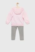 Дитячий комплект adidas IN G HOOD FL колір рожевий