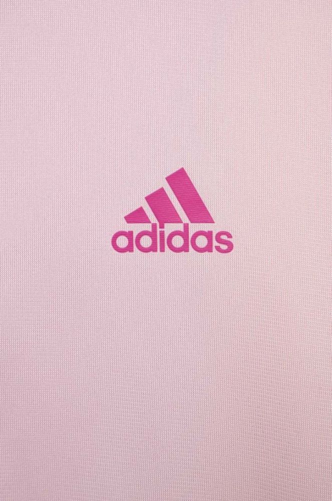 Дитячий спортивний костюм adidas G BL колір рожевий фото 3