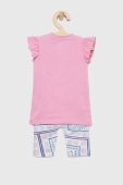 Дитячий бавовняний комплект Guess колір рожевий (3027683)